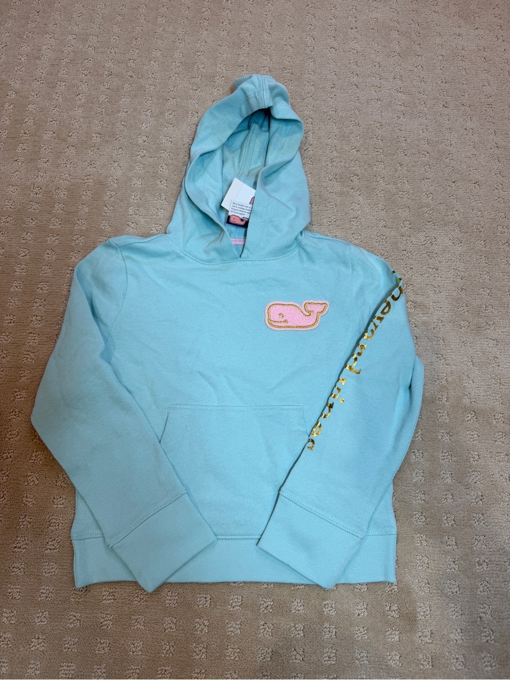 NWT Vineyard Vines Girls Hoodie Sweatshirt size XS 5-6